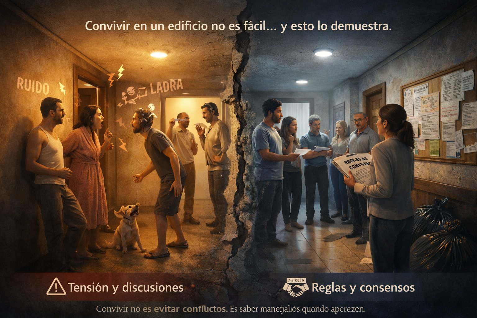 Lo que está pasando en muchos edificios… y nadie sabe cómo manejarlo