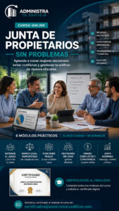 Curso Junta de Propietarios sin Problemas
