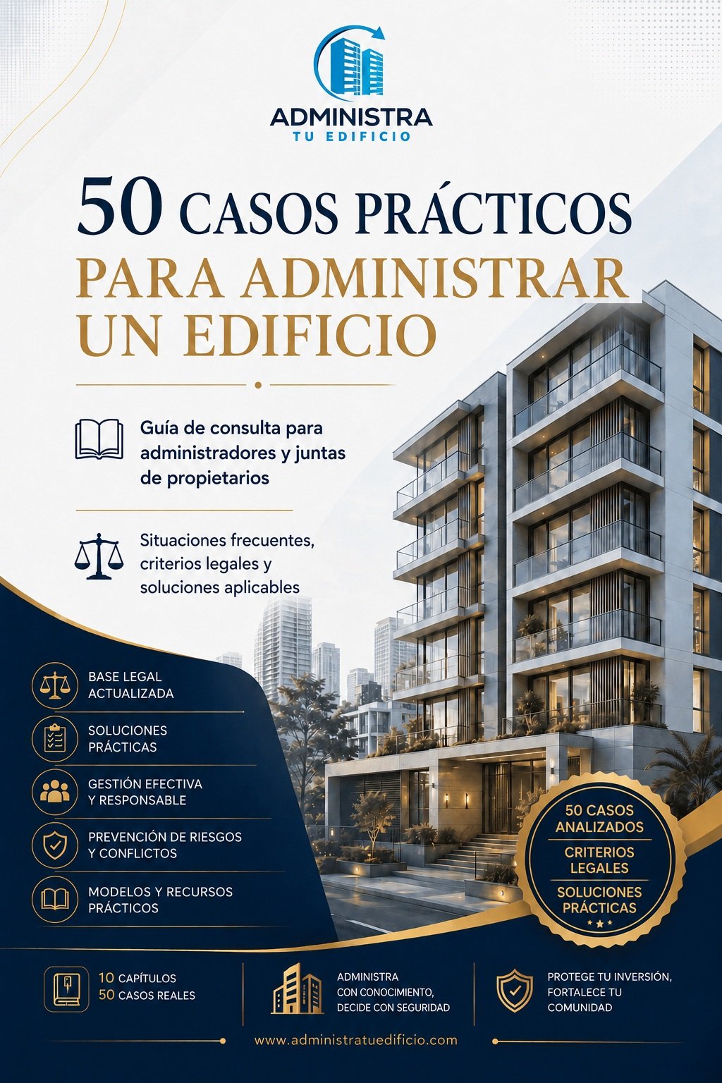 50 casos prácticos para administrar un edificio