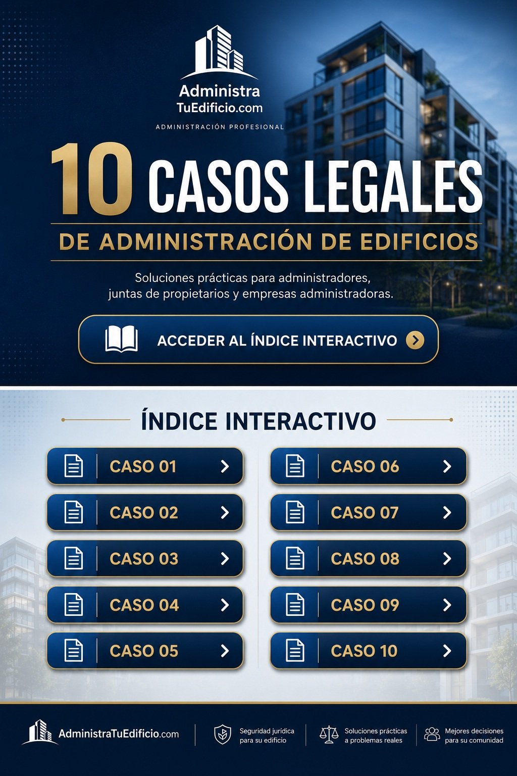 Página de muestra 9 de 50 casos prácticos para administrar un edificio
